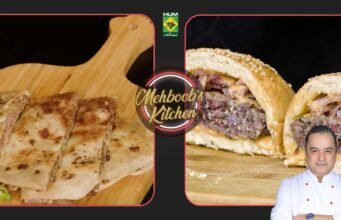 Chef Mehboob’s Latest Delights: Beef Cheese Quesadilla & Cheese Burger Buns