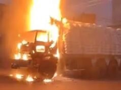 🚨 Karachi Tragedy: Motorcyclist Killed in Collision With Speeding Trailer