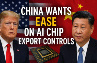 China Seeks U.S. Easing of AI Chip Export Controls Ahead of Possible Trump–Xi Summit