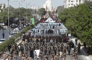 Karachi Observes 9th Muharram with Central Procession, Tight Security, and Traffic Diversions